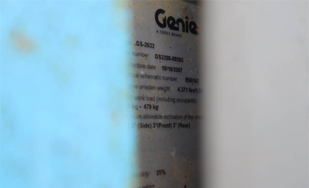 Ψαλιδωτό ανυψωτικό Genie GS2632 Electric, Working Height 10m, 227kg Capacit: φωτογραφία 12