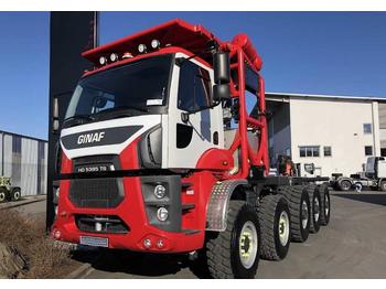 Φορτηγό σασί Ginaf HD5395 TS 10x6 95000kg chassis truck for tipper: φωτογραφία 1