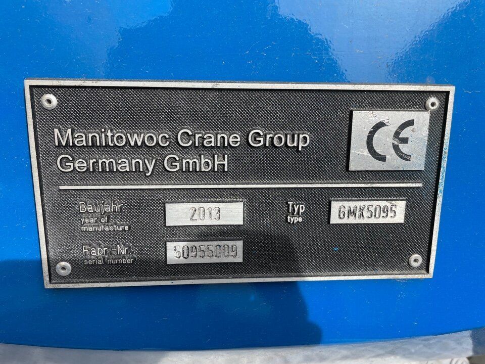Τηλεσκοπικός γερανός Grove GMK 5095 Autokran 10x8 bis 100 Ton Top Zustand: φωτογραφία 24