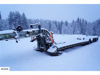 Επικαθήμενο με χαμηλό δάπεδο HAFO H-52 Machine Trailer with goose neck: φωτογραφία 1