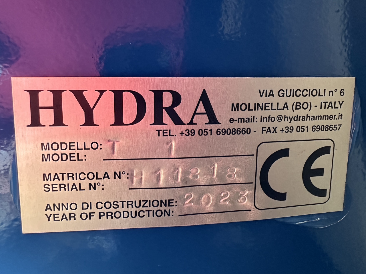 Αρίδα για Κατασκευή μηχανήματα HYDRA T1: φωτογραφία 13