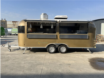 Νέα Ρυμουλκούμενη καντίνα Huanmai Airstream Fast Food Truck,Coffee Food Trailers: φωτογραφία 5