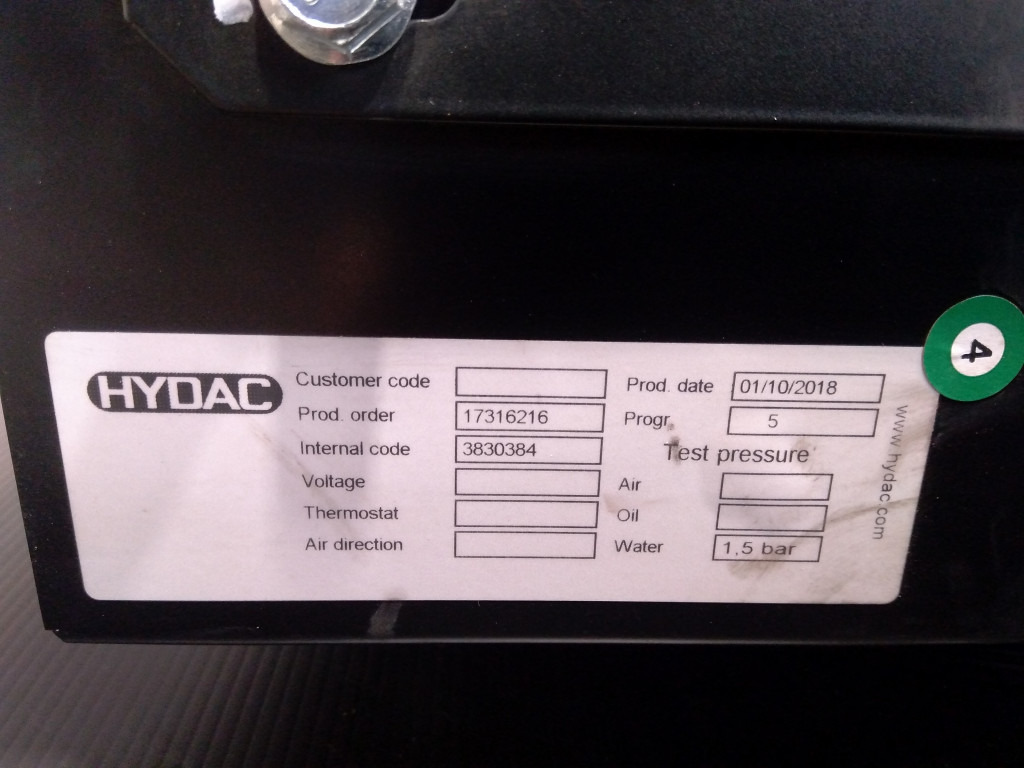 Νέα Ψυγείο αυτοκίνητο για Κατασκευή μηχανήματα Hydac 3830384 -: φωτογραφία 7