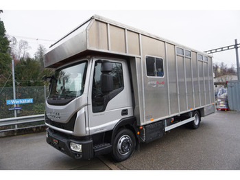 Φορτηγό μεταφορά ζώων IVECO EUROCARGO 80-190: φωτογραφία 1