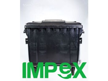Απορριμματοφόρο - αμάξωμα Impex - 660L / 770L - Washed, 100% Good Condition: φωτογραφία 1