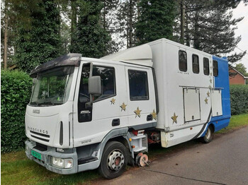 Φορτηγό μεταφορά ζώων Iveco Eurocargo 80.180pk 7 persoons 7 persoons cabine: φωτογραφία 1