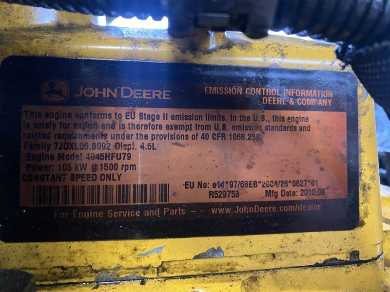 Βιομηχανική γεννήτρια John Deere 4045 HFU 79 Stamford 120 kVA generatorset: φωτογραφία 3