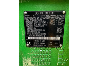 John Deere 8335 R PowrShift / 6414 Stunden / EZ 2014 - Τρακτέρ: φωτογραφία 4