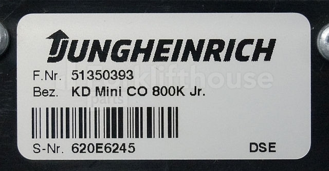 Ταμπλό αυτοκινήτου για Ανυψωτικό μηχάνημα Jungheinrich 51350393 Display KD mini Co 800K Jr. sn. 620E6245: φωτογραφία 3