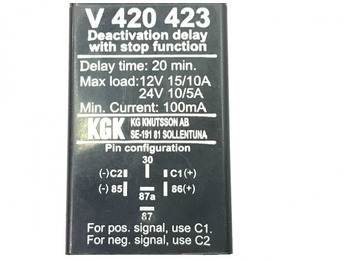 Ηλεκτρικό σύστημα KGK XF105 (01.05-): φωτογραφία 5
