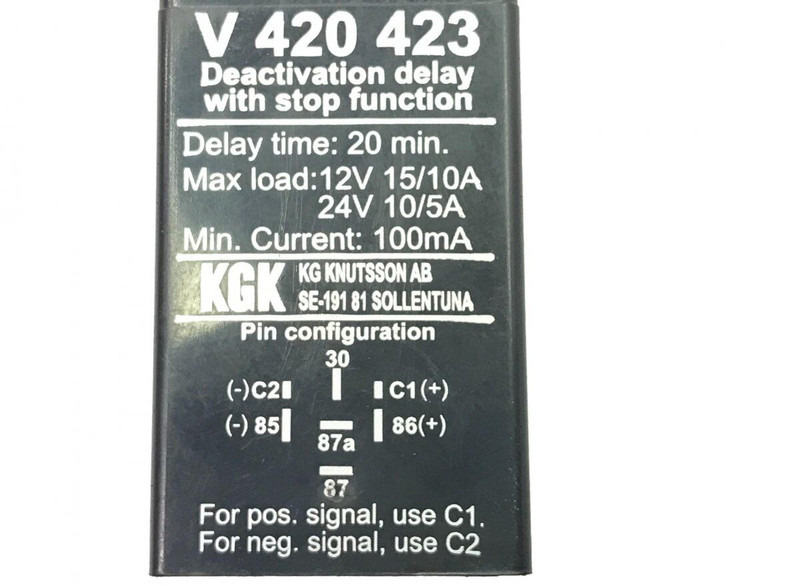 Ηλεκτρικό σύστημα KGK XF105 (01.05-): φωτογραφία 5