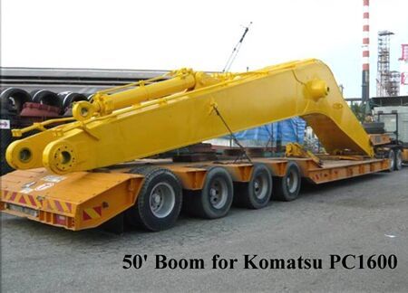 Νέα Ερπυστριοφόρος εκσκαφέας KOMATSU Long Reach Boom for PC 800 - PC 2000: φωτογραφία 15
