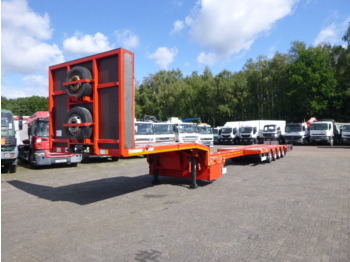 Επικαθήμενο με χαμηλό δάπεδο Kassbohrer 4-axle semi-lowbed trailer LB4E 63.8 T / extendable: φωτογραφία 1