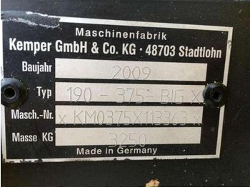 Καλαμποκομαχαιρο Kemper M 375 JD78 10-REIH.: φωτογραφία 1