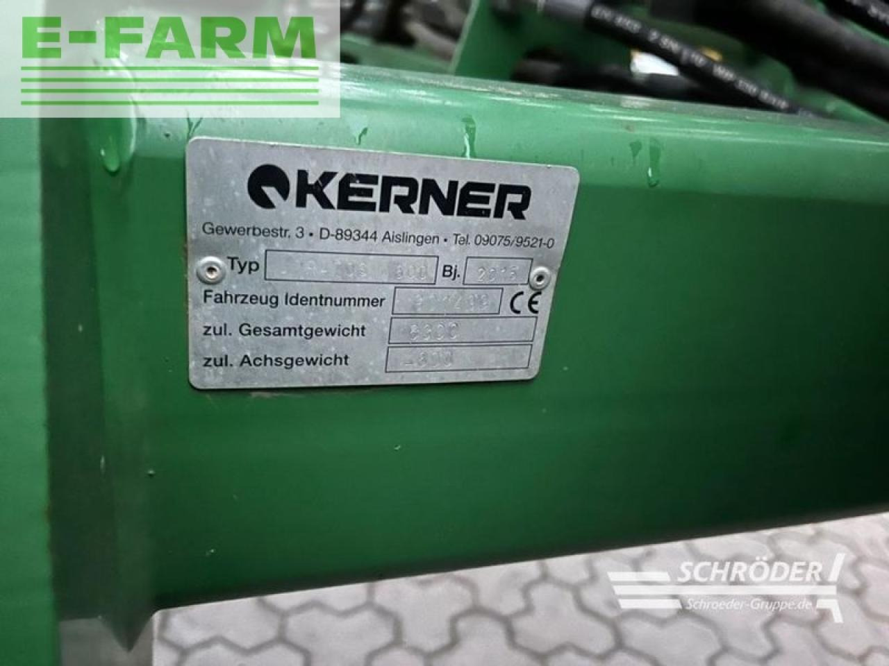 Καλλιεργητής Kerner stratos sa 600: φωτογραφία 4