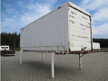 Κλειστά aμάξωμα Krone - BDF Wechselkoffer 7,45 m Rolltor: φωτογραφία 1