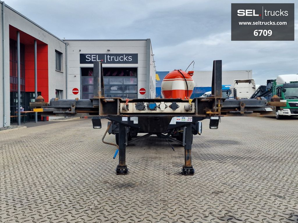 Επικαθήμενο μεταφοράς εμπορευματοκιβωτίων/ Κινητό αμάξωμα Krone SD / 20- und 40-Fuß-Container / Liftachse: φωτογραφία 2
