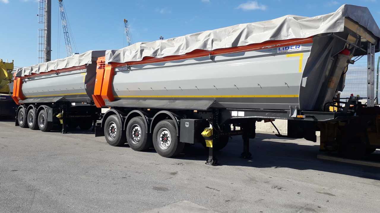 Νέα Επικαθήμενο ανατρεπόμενο LIDER LIDER NEW 2024 Year DUMPER SEMI TRAILER  READY IN STOCKS: φωτογραφία 8