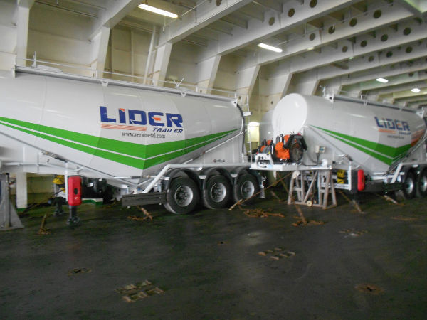 Νέα Επικαθήμενο βυτίο για τη μεταφορά σκυροδέματα LIDER NEW ciment remorque 2023 YEAR (MANUFACTURER COMPANY): φωτογραφία 8