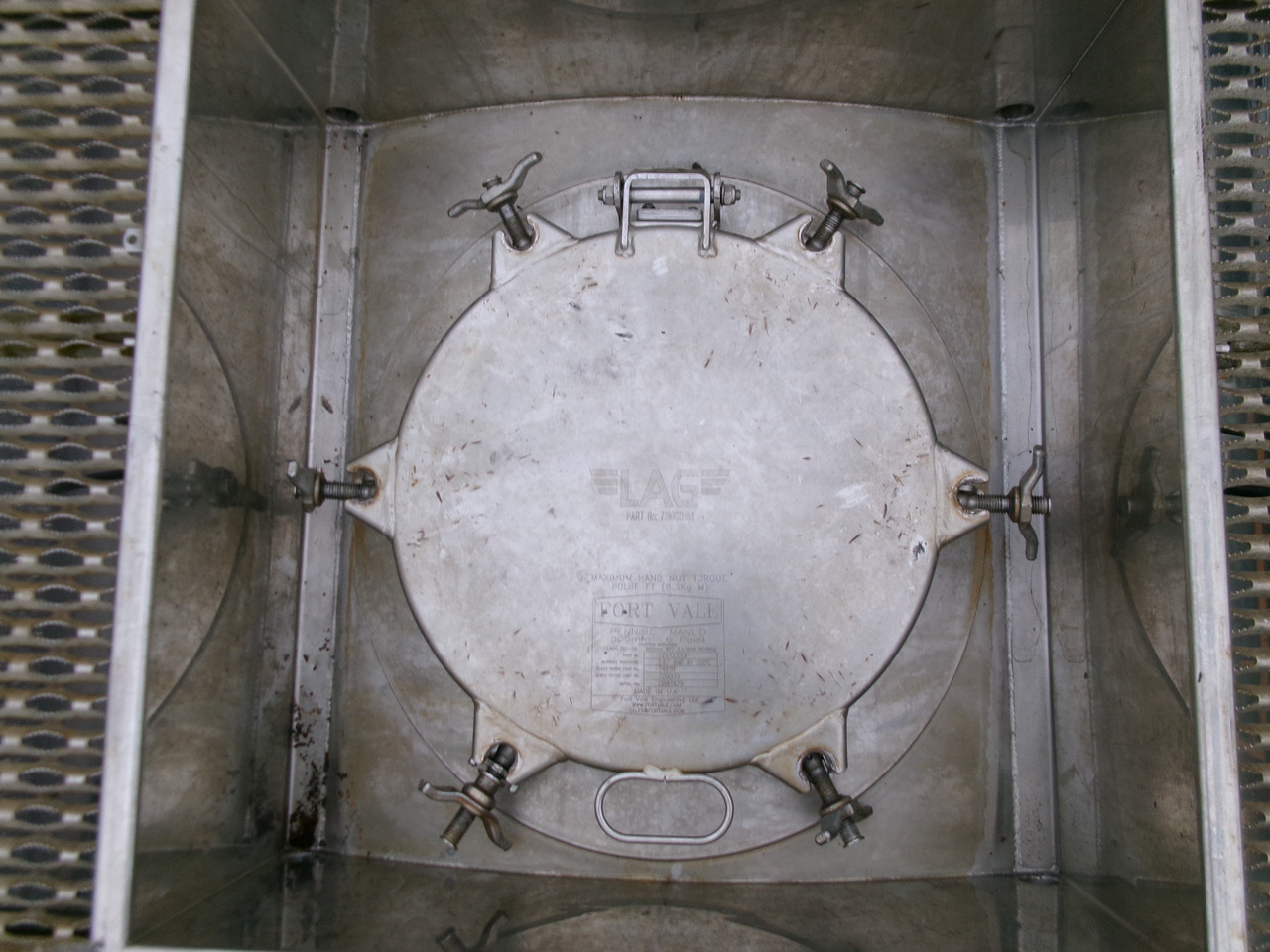 Επικαθήμενο βυτίο για τη μεταφορά χημικών ουσιών L.A.G. Chemical tank inox L4BH 30 m3 / 1 comp + pump: φωτογραφία 22