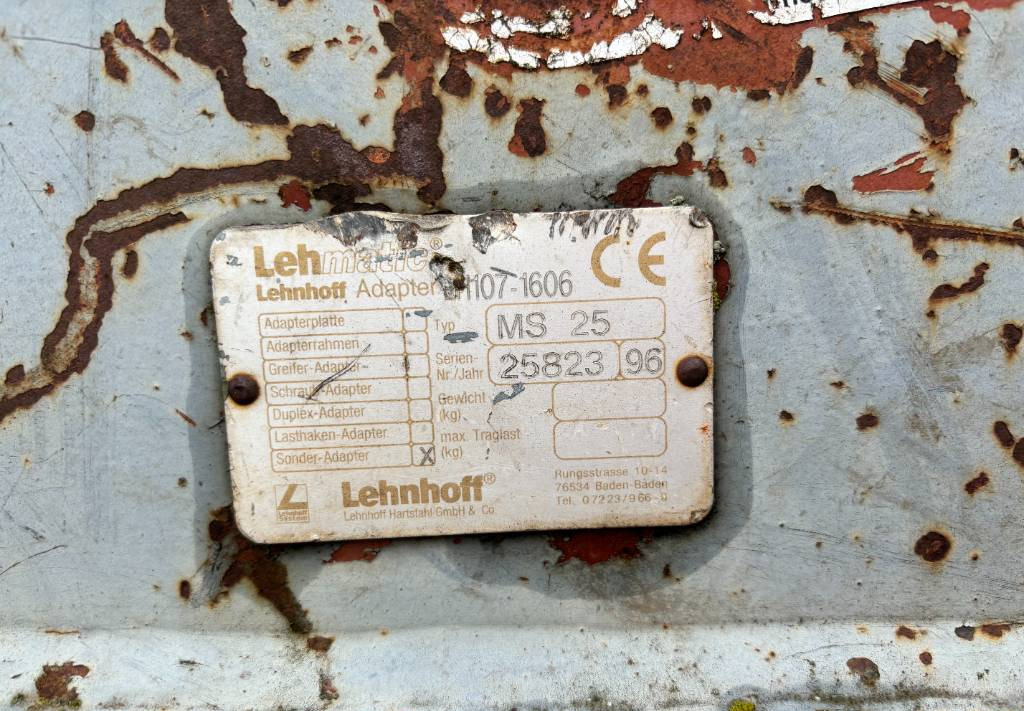 Αρπάγη για Κατασκευή μηχανήματα Lehnhoff Abbruch- und Sortiergreifer 1000 mm Breite MS25: φωτογραφία 8