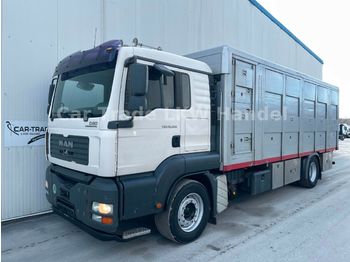 Φορτηγό μεταφορά ζώων MAN TGA 18.390 Doppelstock: φωτογραφία 1