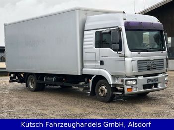 Φορτηγό κόφα MAN TGL 12.240 BL Koffer, Hochdach, AHK, Klima: φωτογραφία 1