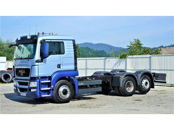 Φορτηγό σασί MAN TGS  26.480   Fahrgestell 6,60 m*6x4 HYDRODRIVE!: φωτογραφία 1