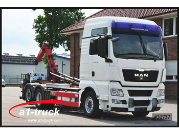 Φορτηγό φόρτωσης γάντζου MAN TGX 26.480 BL, XXL,  ZF-Intarder, Multilift: φωτογραφία 1
