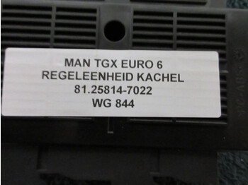 Ηλεκτρικό σύστημα για Φορτηγό MAN TGX 81.25814-7022 REGELEENHEID KACHEL EURO 6: φωτογραφία 3