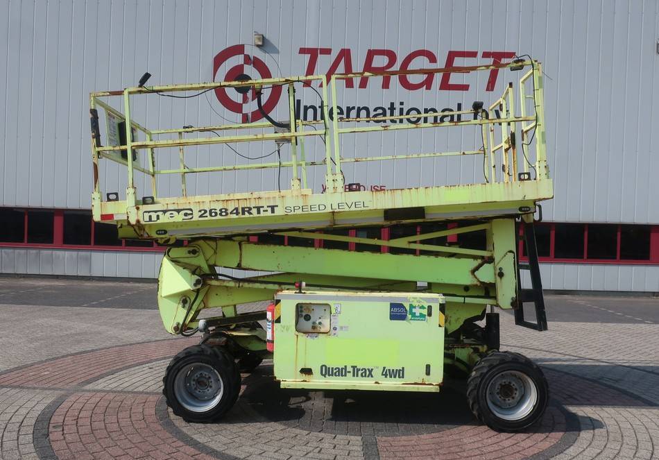 Ψαλιδωτό ανυψωτικό MEC 2684RT Diesel 4x4 Leveling Scissor Work Lift 993cm: φωτογραφία 5