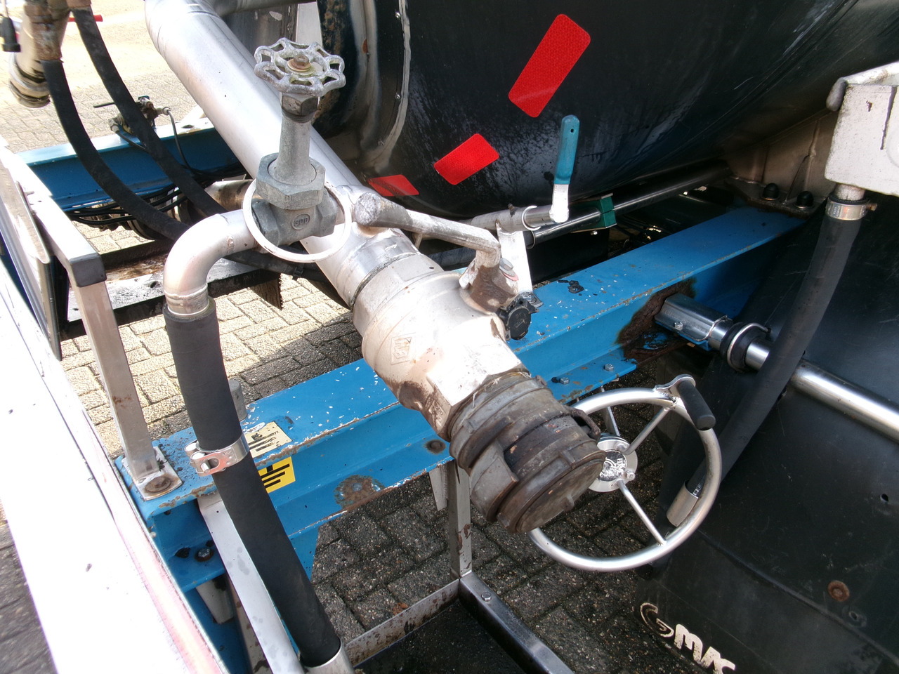 Επικαθήμενο βυτίο για τη μεταφορά ασφάλτου Magyar Bitumen tank inox 29.5 m3 / 1 comp + pump / ADR 13/12/2023: φωτογραφία 14