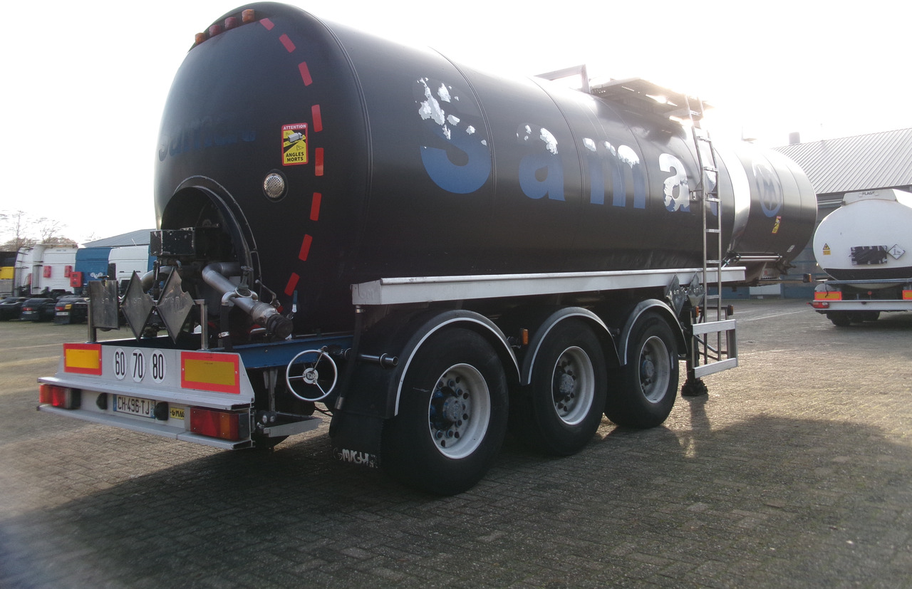 Επικαθήμενο βυτίο για τη μεταφορά ασφάλτου Magyar Bitumen tank inox 29.5 m3 / 1 comp + pump / ADR 13/12/2023: φωτογραφία 4