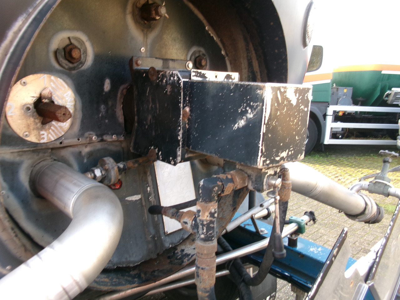 Επικαθήμενο βυτίο για τη μεταφορά ασφάλτου Magyar Bitumen tank inox 29.5 m3 / 1 comp + pump / ADR 13/12/2023: φωτογραφία 11