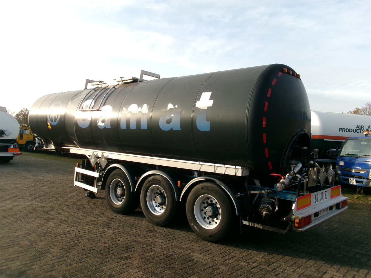 Επικαθήμενο βυτίο για τη μεταφορά ασφάλτου Magyar Bitumen tank inox 29.5 m3 / 1 comp + pump / ADR 13/12/2023: φωτογραφία 3