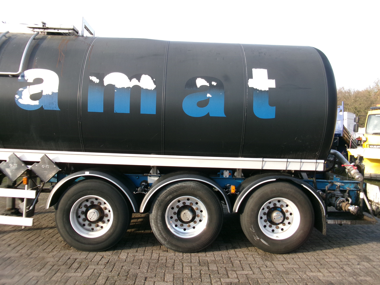 Επικαθήμενο βυτίο για τη μεταφορά ασφάλτου Magyar Bitumen tank inox 29.5 m3 / 1 comp + pump / ADR 13/12/2023: φωτογραφία 5
