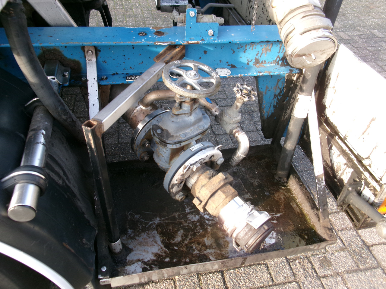 Επικαθήμενο βυτίο για τη μεταφορά ασφάλτου Magyar Bitumen tank inox 29.5 m3 / 1 comp + pump / ADR 13/12/2023: φωτογραφία 13