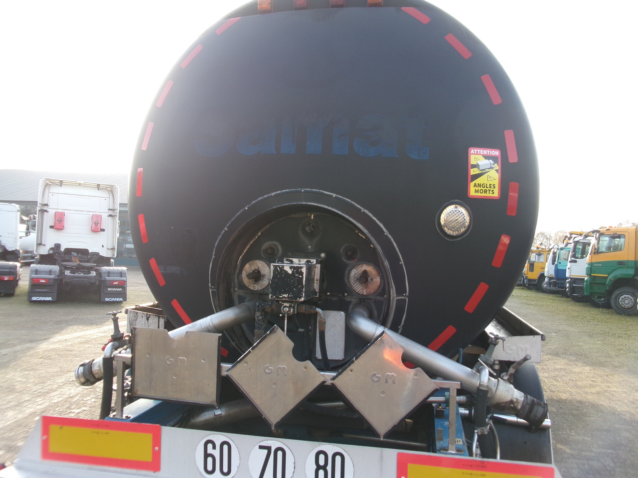 Επικαθήμενο βυτίο για τη μεταφορά ασφάλτου Magyar Bitumen tank inox 29.5 m3 / 1 comp + pump / ADR 13/12/2023: φωτογραφία 10