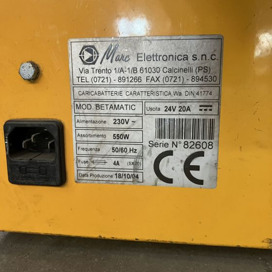 Ηλεκτρικό σύστημα για Ανυψωτικό μηχάνημα Marc Elettronica Betamatic 24V/20A: φωτογραφία 6