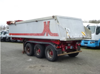 Επικαθήμενο ανατρεπόμενο Meierling Tipper trailer alu 21 m3 + tarpaulin: φωτογραφία 4