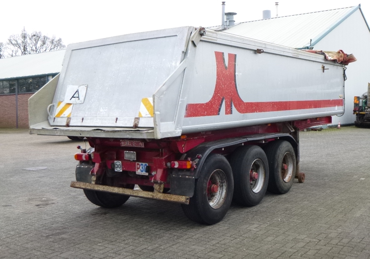 Επικαθήμενο ανατρεπόμενο Meierling Tipper trailer alu 21 m3 + tarpaulin: φωτογραφία 3