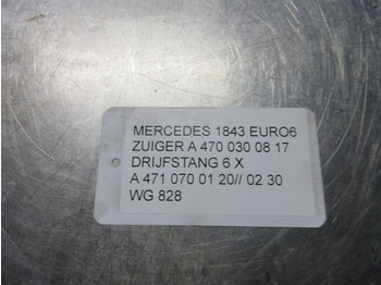 Κινητήρας και ανταλλακτικά για Φορτηγό Mercedes-Benz A 471 070 01 20// 02 30 DRIJFSTANG A 470 030 08 17 ZUIGER 1843 MODEL 2020: φωτογραφία 3
