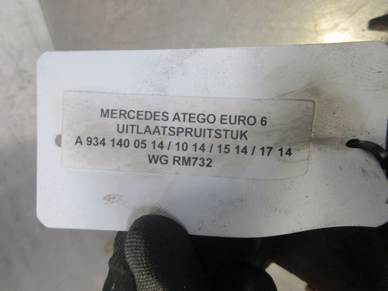 Πολλαπλή εξαγωγής για Φορτηγό Mercedes-Benz A 934 140 05 14 // 10 14 // 15 14 // 17 14 UITLAATSPRUITSTUK EURO 6: φωτογραφία 4