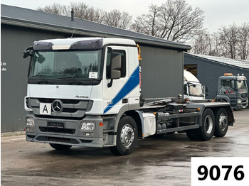 Φορτηγό φόρτωσης γάντζου Mercedes-Benz Actros 2541 6x2 Euro5 HIAB-Abrollkipper: φωτογραφία 1