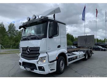 Φορτηγό μεταφοράς εμπορευματοκιβωτίων/ Κινητό αμάξωμα Mercedes-Benz Actros L2551 L/6x2: φωτογραφία 1