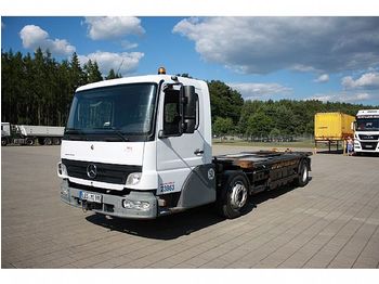 Φορτηγό μεταφοράς εμπορευματοκιβωτίων/ Κινητό αμάξωμα Mercedes-Benz Rangierer KAMAG Wiesel mit Sattelplatte: φωτογραφία 1