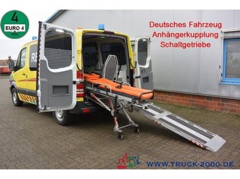 Ασθενοφόρο Mercedes-Benz Sprinter 315 CDI RTW Trage Rollstuhl Rampe AHK: φωτογραφία 1