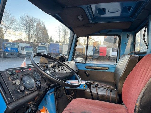 Φορτηγό με ανοιχτή καρότσα Mercedes-Benz unimog U 1700 mit Winterdienst Streuer Schneepfl: φωτογραφία 13