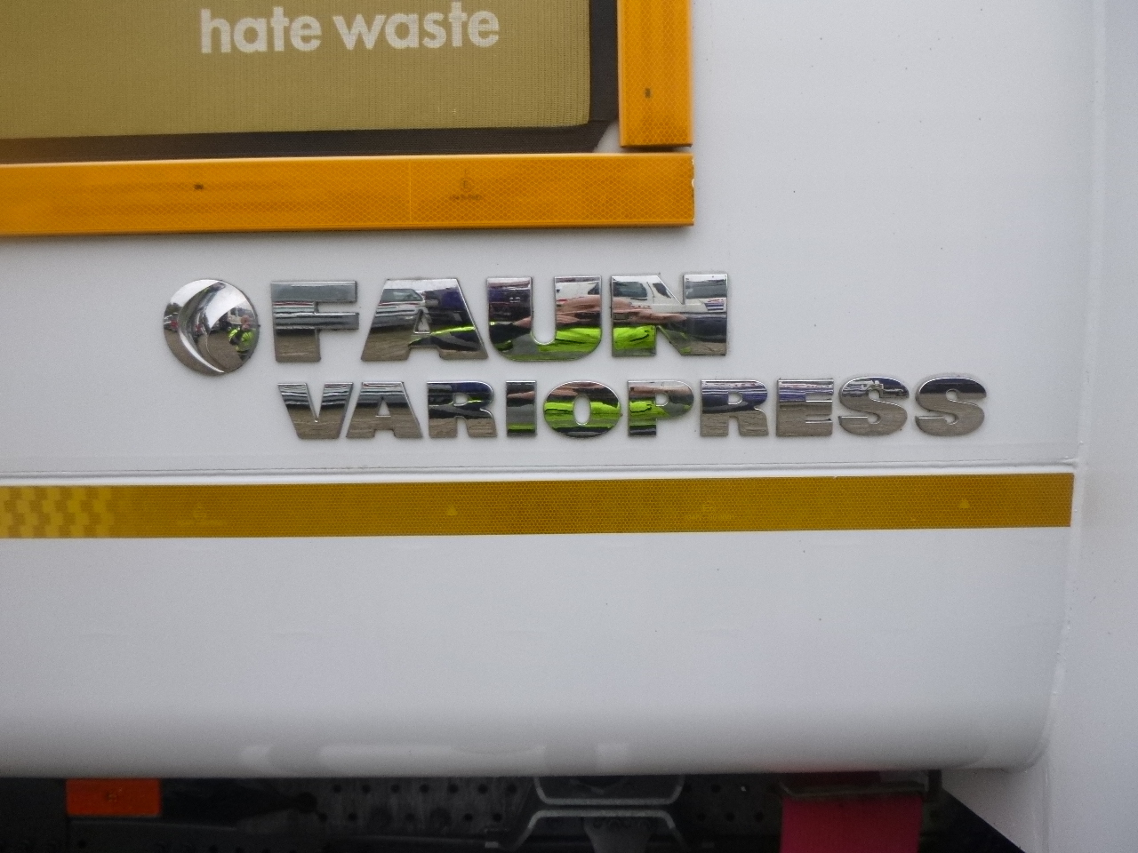 Απορριμματοφόρο Mercedes Econic 2629 6x2 RHD Faun Variopress refuse truck: φωτογραφία 13