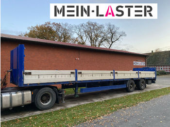 Επικαθήμενο πλατφόρμα/ Καρότσα Meusburger Baustoffpritsche 13,6m  Lenkachse  NL 25.200 kg: φωτογραφία 1